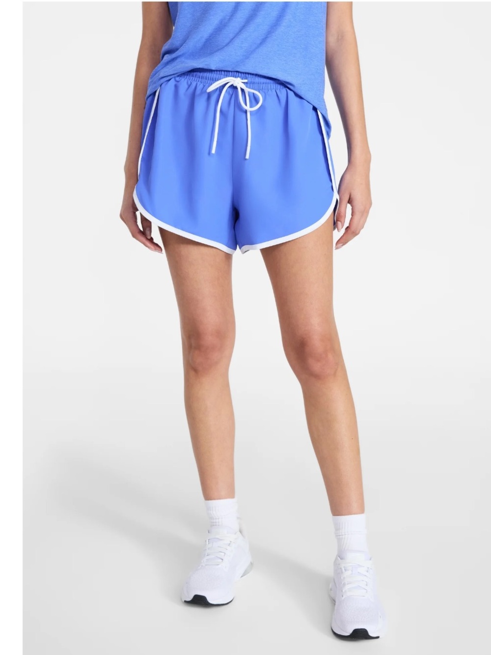 Women's Piped Running Shorts Size M